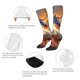 thumbnail image 3 of Balery Rainbow Sunset Cloud White Horse Calcetines novedosos Calcetines deportivos Calcetines hasta la rodilla Calcetines de algodón Calcetines originales y geniales, 3 of 6