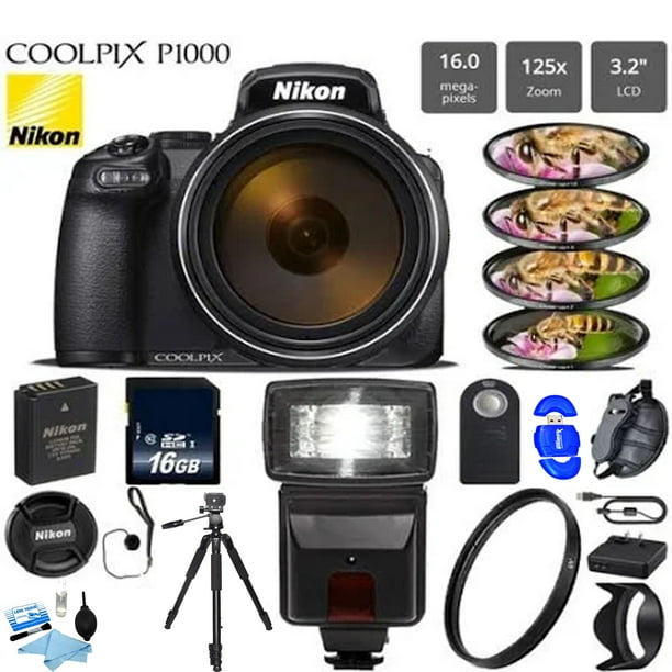Super Zoom Camera P1000 Digital Camea 26522 Po Bundle Taget