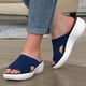 thumbnail image 1 of Sandalias y pantuflas para mujer informales de nuevo estilo con parte inferior plana para exterior Wmkox8yii nm3731, 1 of 4