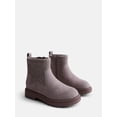 thumbnail image 2 of Wonder Nation Girls Sweater Knit Ankle Boots, 2 of 4