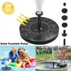 Honche Solar Floating Fountain 1.4W Pool Ponds Birdbath Water Fountain Pump