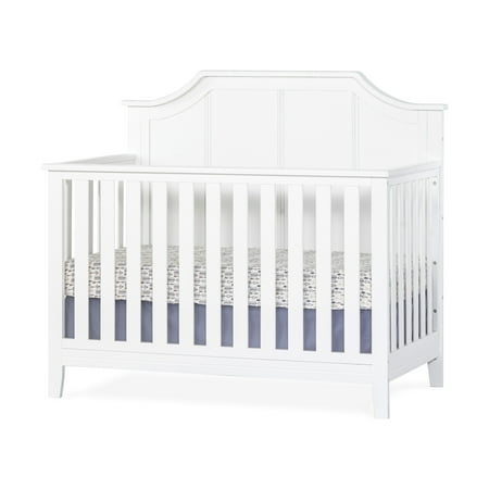 UPC: 0849801011712 | Rylan 4-in-1 Convertible Baby Crib in Matte White by Child Craft