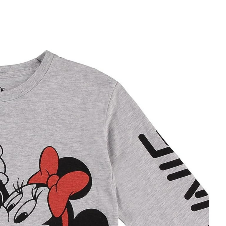 Disney Women's Mickey Mouse Sweatshirt, Graphic Print Disney Women's Mickey Mouse Sweatshirt, Graphic Print