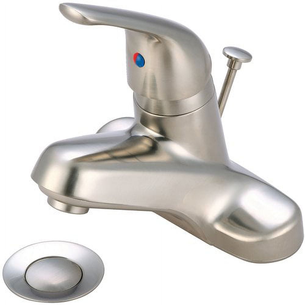 Olympia Faucets Centerset Standard Bathroom Faucet with Drain Assembly