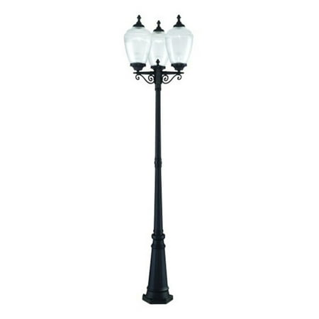 Acclaim Lighting Acorn 3 Head 3 Light Outdoor Post Combination