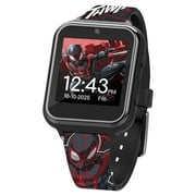 Marvel Spider-Man "Spider-Verse" Unisex Child iTime Interactive Smart Watch with Silicone Strap (SPD4664WMC)