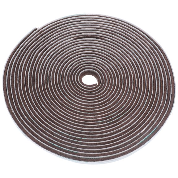 OUNONA Window Sealing Strip Keep Warm Caulk Weather Adhesive Garage Brown