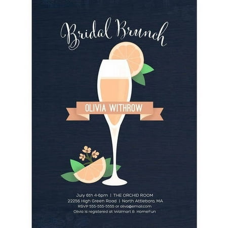 Mimosa Standard Bridal Shower Invitation
