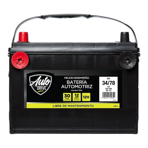 Batería para Auto Auto Drive BCI 34/78
