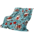 thumbnail image 2 of onlyliua ¡ Ofertas Del Día Liquidación Prime! Manta de Franela Navideña con Elementos Navideños, Manta para La Siesta En El Sofá Del Dormitorio., 2 of 6
