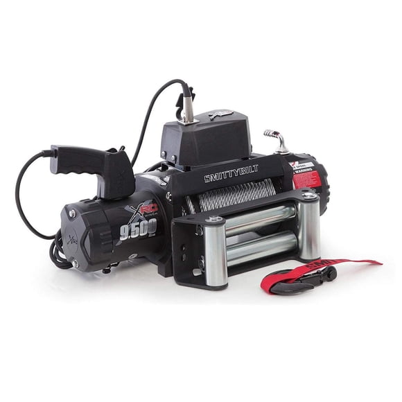 Smittybilt - Cabrestante, Negro, 9500 LB. Load Capacity