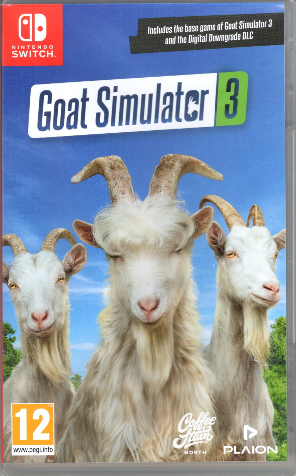 Nintendo Switch Goat Simulator 3 Nintendo Switch Plaion, Goat Simulator 3, Nintendo Switch, Co-op, Sandbox