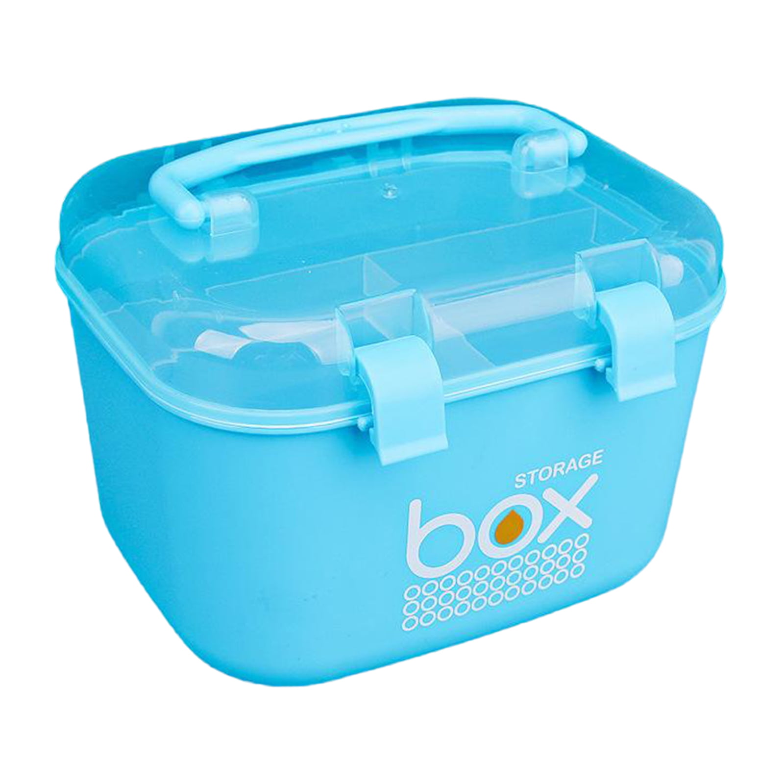 Transparent Storage Box Sewing Thread Container Case Organizer Home ...