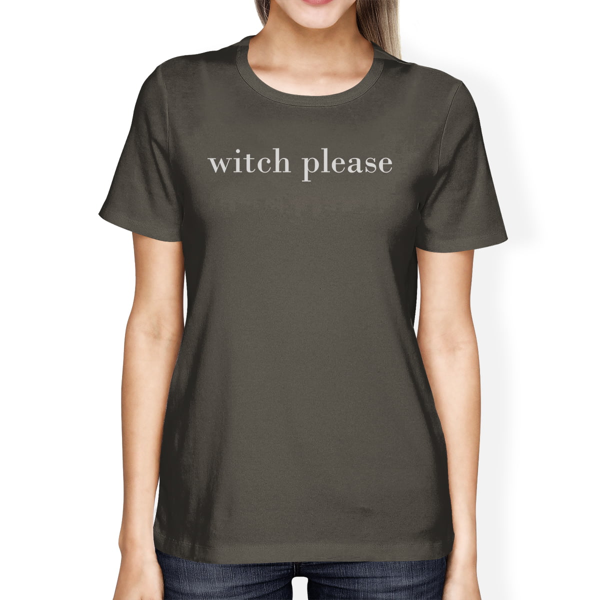 Witch Please  Women Shirt Witch Please Witch Women Shirt Halloween Shirt Witch Shirt Kleding Dameskleding Tops & T-shirts Croptops & Bandeautops Croptops Happy Halloween Shirt 