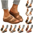thumbnail image 1 of LSLJS Mode Femmes Décontracté Tête Ronde Pantoufles Confortables Chaussures de Plage Décontractées, Sandales pour Femmes, Chaussures Compensées pour Femmes, 1 of 9