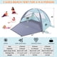 thumbnail image 2 of Carpa de playa HAPPY TRAVEL, 220 x 150 x 122 cm, con protección UV UPF 50+, 2 of 7