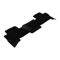 3D MAXpider Custom Fit Kagu Floor Mat (Black) for 2015-2020 Chevrolet/GMC Tahoe/Yukon - 2ND Row