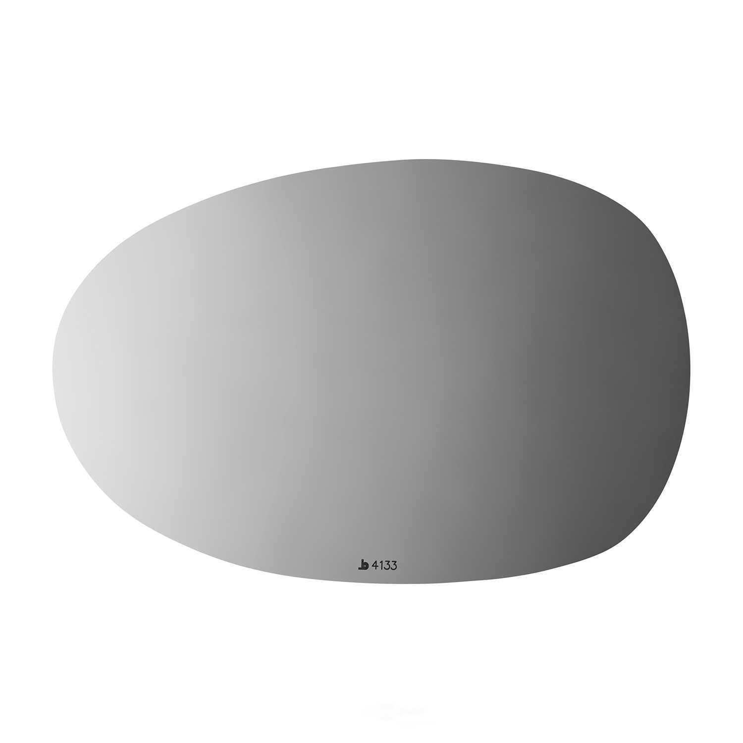 Burco Side View Mirror Replacement Glass - Clear Glass - 4133