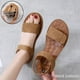 thumbnail image 5 of Sandalias Zapatos Planos Zapatos de Primavera Zapatos estilo Romano Zapatos de Playa Zapatos de Mujer Suela Blanda, 5 of 6