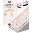 thumbnail image 1 of 148 Teclas PBT Hugo Interruptor Mecánico para Computadora Portátil y de Escritorio, 1 of 9