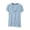 ZA-Light Blue-tops for women, variant on Yourumao Short Sleeve Tops for Women Soft Casual V Neck T Shirts Loose Solid Basic Tees Plus Size Summer Blouses for Loungewear