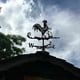 thumbnail image 5 of Veleta de gallo de granja, indicador de dirección del viento para techo de patio al aire libre, exquisita decoración para exteriores con hierro resistente y características fáciles de montar,, 5 of 5