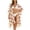 Beige, variant on Women's American Flag Kimono Cover Up, 4th of July Patriotic Beachwear, Open Front Loose Cardigan Swimsuit Wrap (Red1/One Size)