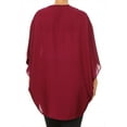 thumbnail image 4 of Plus Size Women's Trendy Style Open Front Loose Fit Cardigan, 4 of 4