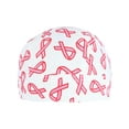 thumbnail image 2 of CTM Premium Cotton Unlined Breast Cancer Pink Ribbon Do Rag, 2 of 3