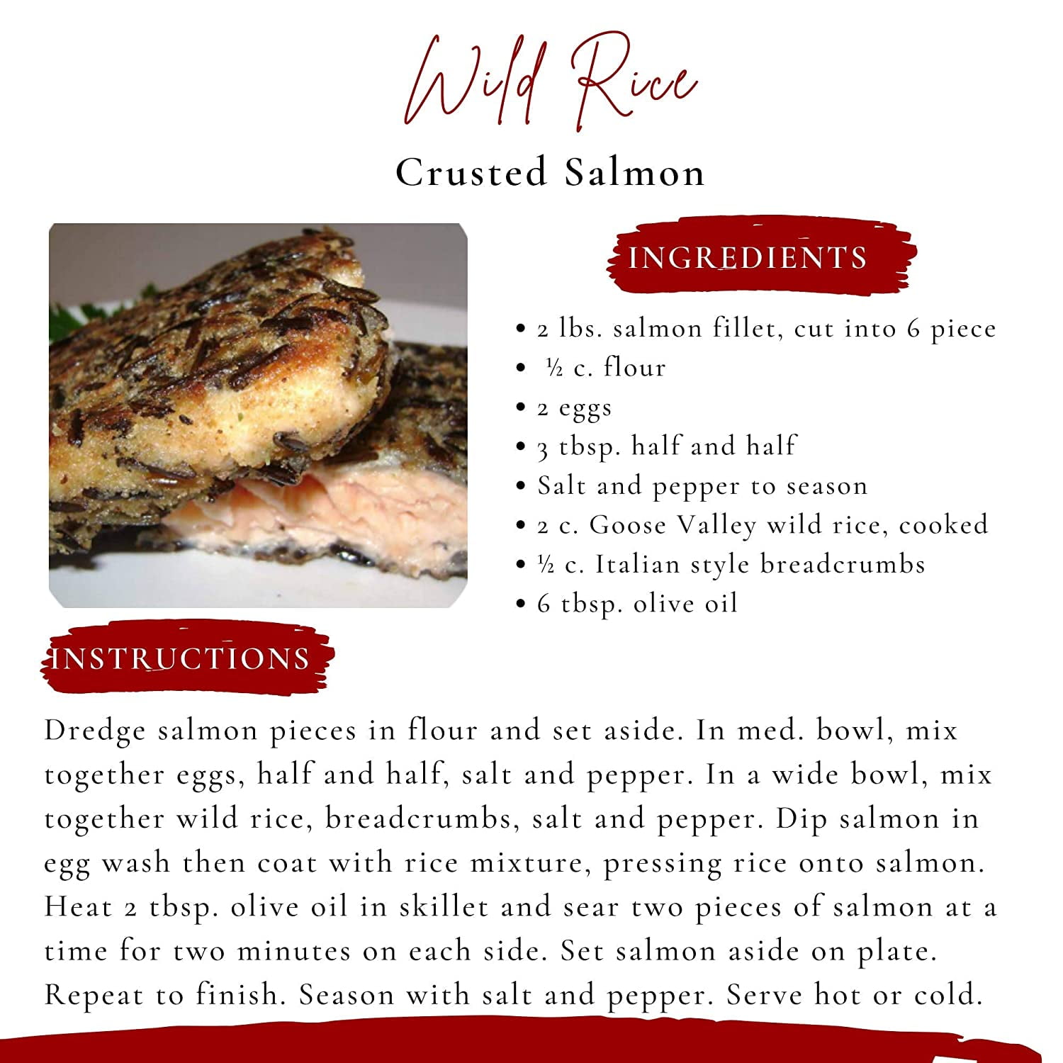 Goose Valley Natural Wild Rice - Family Reserve 5 lbs - Variety of Jumbo High Fiber and High Protein Whole Grain Rice for Healthy Heart