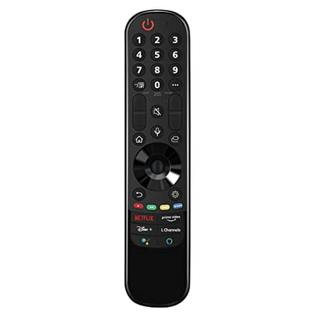 AN-MR21GA Smart Remote Control Replacement fit for LG Smart TV 2021 OLED TV Series G1 C1 A1 QNED99 QNED90 NANO99 NANO90 NANO85 NANO80 NANO75 and UHD TV's UP80 UP75 Series