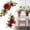 Red, variant on YAZHPA Wedding Decor (Pack of 2) Welcome Sign Flower Backdrop Garland for Ceremony Reception Wall Easel Home Decoration Entryway Faux Outdoor Board Head Table Decor (Sunflower)