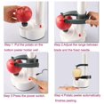 thumbnail image 3 of Automatic Electric Fruit Peeler Potato Peeler Adjustable Kitchen Vegetable Peeling Machine  Green, 3 of 6