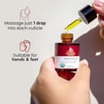 thumbnail image 6 of Beauty By Earth Organic Nail & Cuticle Oil, 0.7 fl oz (20 ml), 6 of 6