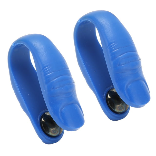 Clip De Masaje De Punto De Acupuntura, Seguro, 2 Piezas, Clip De Acupresión Fácil De Usar, Azul, Eficaz Para Mareos Y Dolores De Cabeza