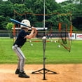 thumbnail image 3 of CureCalor Baseball Batting Tee for Kids, Adjustable Height 20-29 inch, Softball training With Handbag, 3 of 7