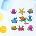 thumbnail image 2 of 10 pegatinas antideslizantes para bañera, pegatinas autoadhesivas para baño de vida marina (001) Likrtyny Libre de BPA, 2 of 8