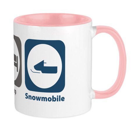 

CafePress - Eat Sleep Snowmobile Mug - Ceramic Coffee Tea Novelty Mug Cup 11 oz