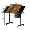 thumbnail image 3 of 1000 pieces Jigsaw Puzzle metal Table board for adults gift with 4 trays and 2 Drawers, 3 of 8
