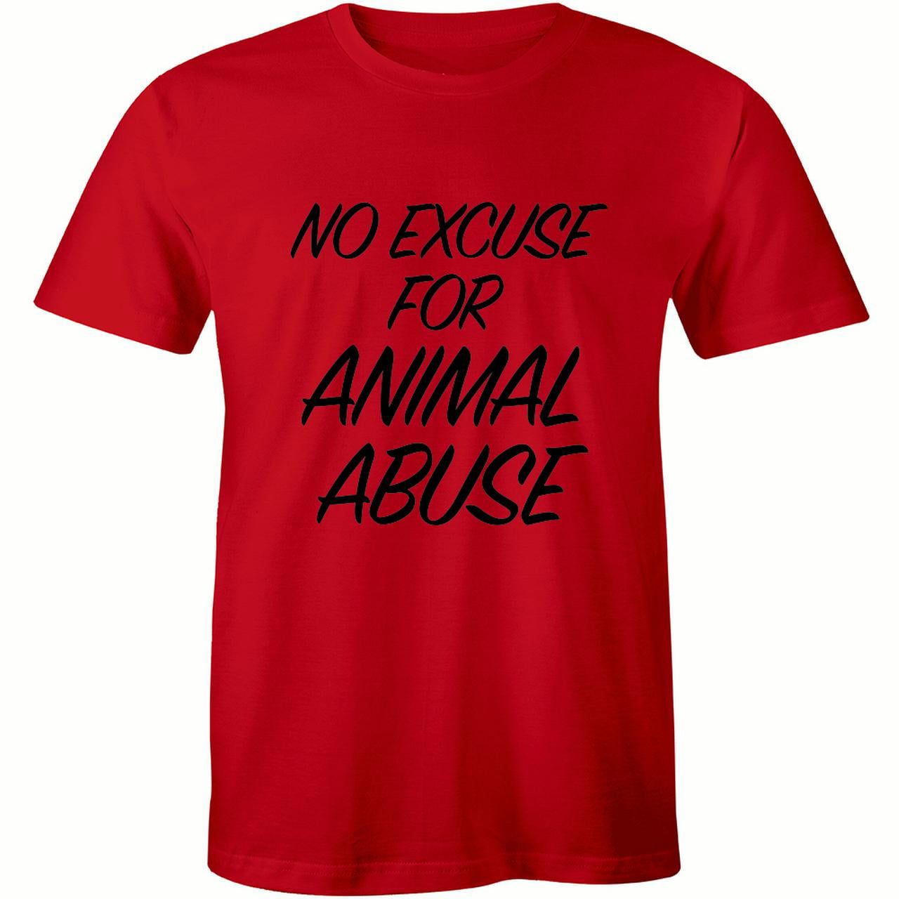 No Excuse For Animal Abuse - Rights Liberation Vegan Vegetarian T-Shirt -  