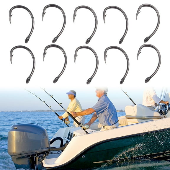 Carp Fishing Hooks Professional Series Curve Shank Carp Hooks With Barbed Hook Hair Rigs Portable Tackle Tools X50