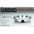 thumbnail image 4 of Cuisinart French Classic Tri-Ply Stainless 10" Fry Pan, 1.0 CT, 4 of 7