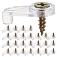 thumbnail image 1 of FOMIYES 60Jgo Soportes Para De Vidrio Con Clips Transparentes Para Montaje Sin Taladro En Casa, 1 of 7