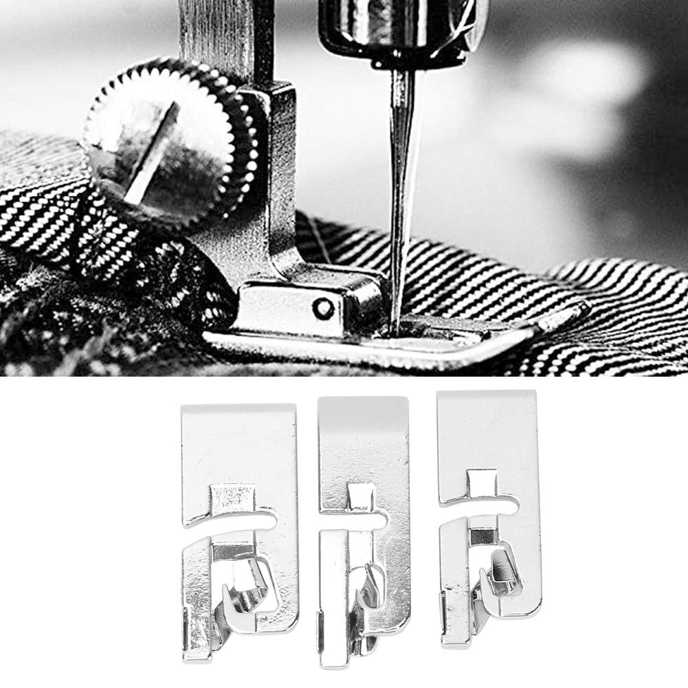 YLSHRF Presser Foot,3pcs Multifunctional Sewing Machine Rolled Hem Foot