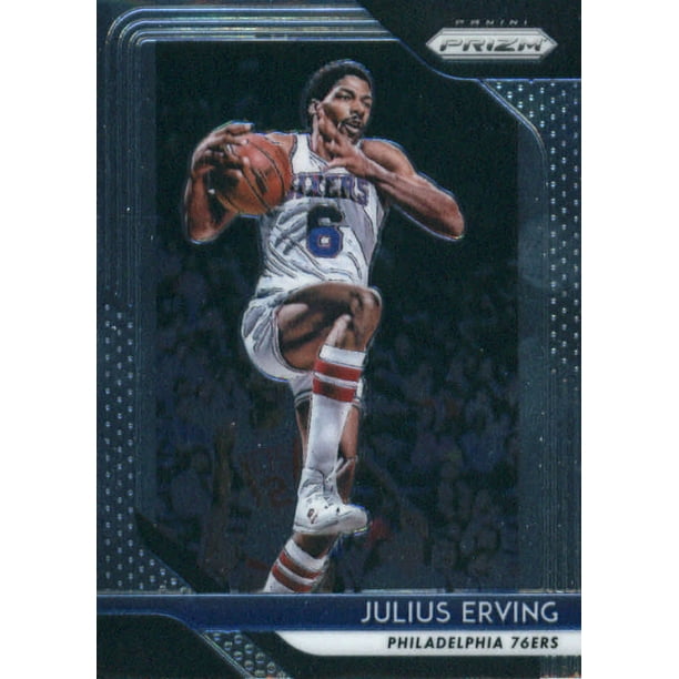 2018 19 Panini Prizm 95 Julius Erving Philadelphia 76ers Basketball Card Walmart Com Walmart Com