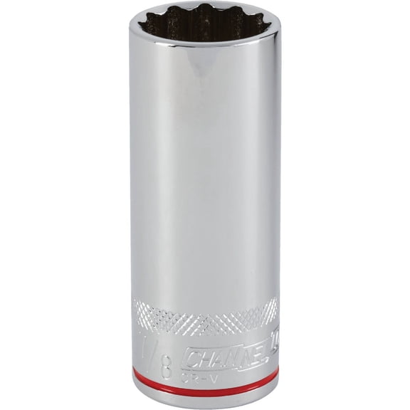 Channellock Products 1/2 Drive 7/8 12-Point Deep Standard Socket
