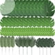 thumbnail image 1 of 60 piezas 6 tipos de hojas de palma artificiales JINMJMXG Hojas de plantas tropicales verdes, 1 of 2