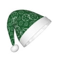 thumbnail image 2 of Cauagu Soccer Pattern Christmas Hat for Kids,Xmas Holiday Hat Santa Hat for Boys & Girls Festive Headwear Accessories for Christmas/New Year/Holiday, 2 of 6