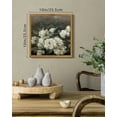 thumbnail image 5 of Drsoum Vintage Rose Canvas Wall Art Flower Classic Wall Prints Modern Farmhouse Kitchen Bathroom Office Decor 10x10in Natural Framed Frame, 5 of 6