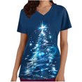 thumbnail image 1 of Womens Short Sleeve Tops Standard Size Womens Work Tops Home,Daily, 1 of 5